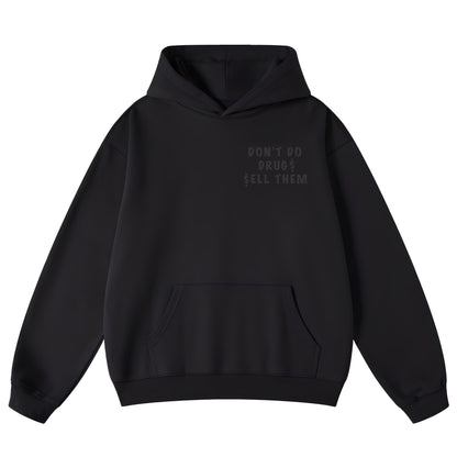 Drugs Hoodie Black Logo