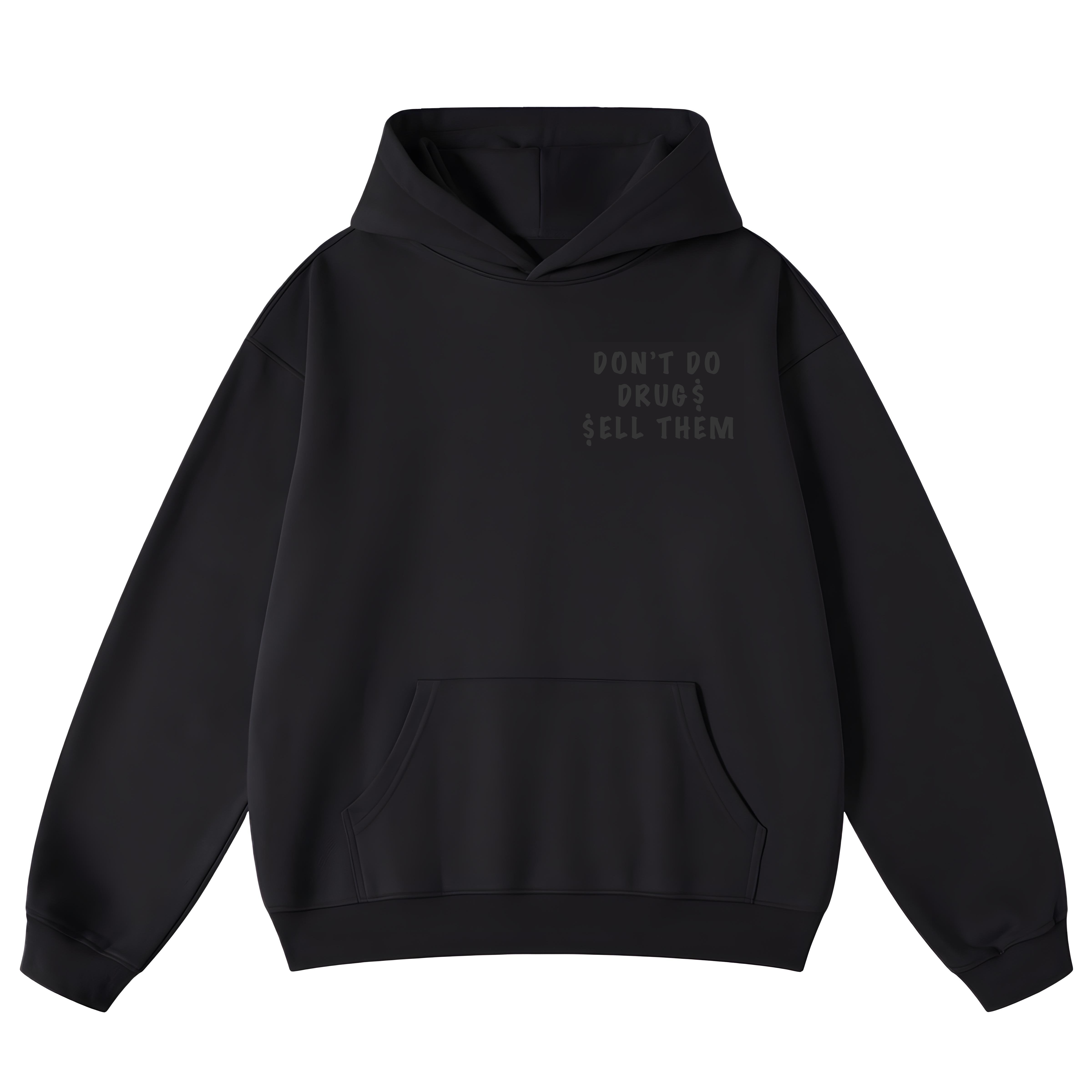 SELL THEM HOODIE BLACK LOGO