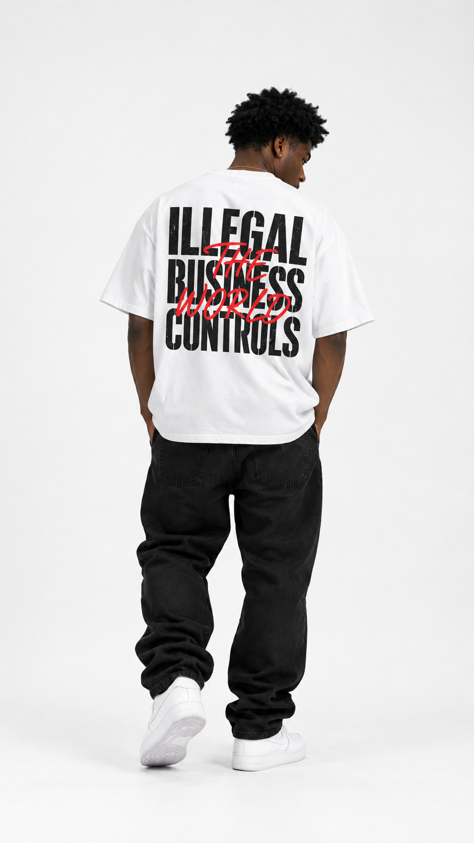 ILLEGAL BUSINESS WHITE
